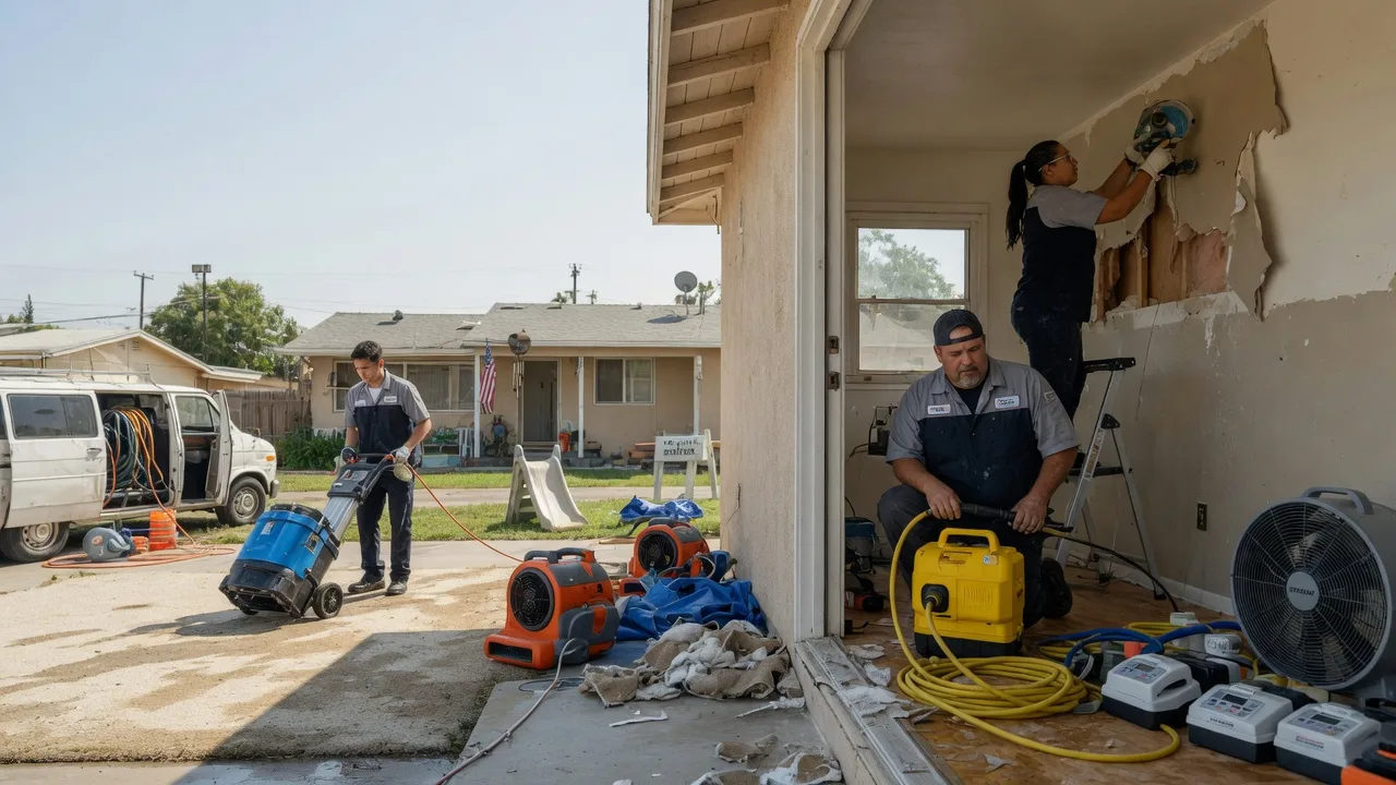 Water Damage Restoration in Leicester, NC near me